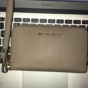 Taupe Michael Kors Wallet