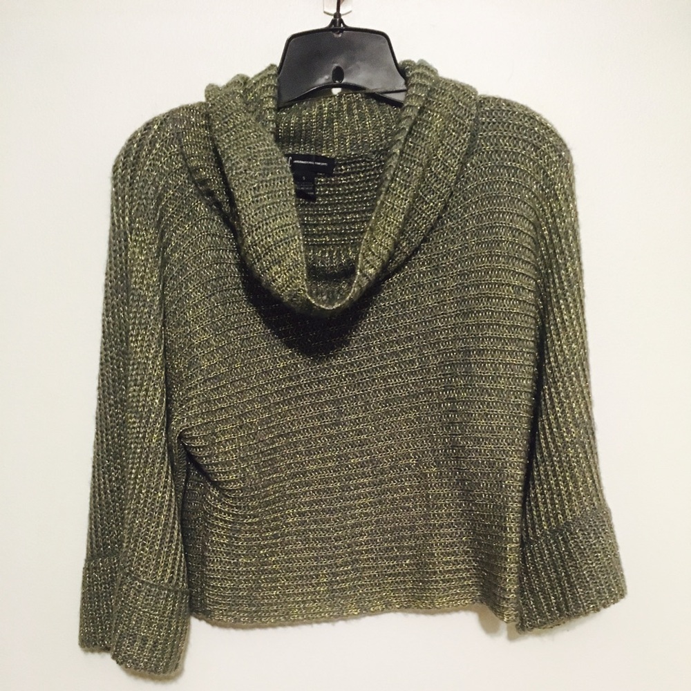INC sweater with bell sleeves
