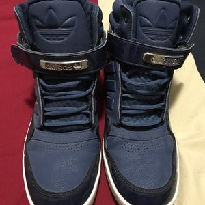 Blue Adidas Sneakers