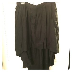 Simple hi-low skirt