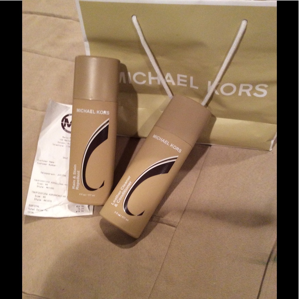 MichaelKors Leather cleaner& Rain repellent