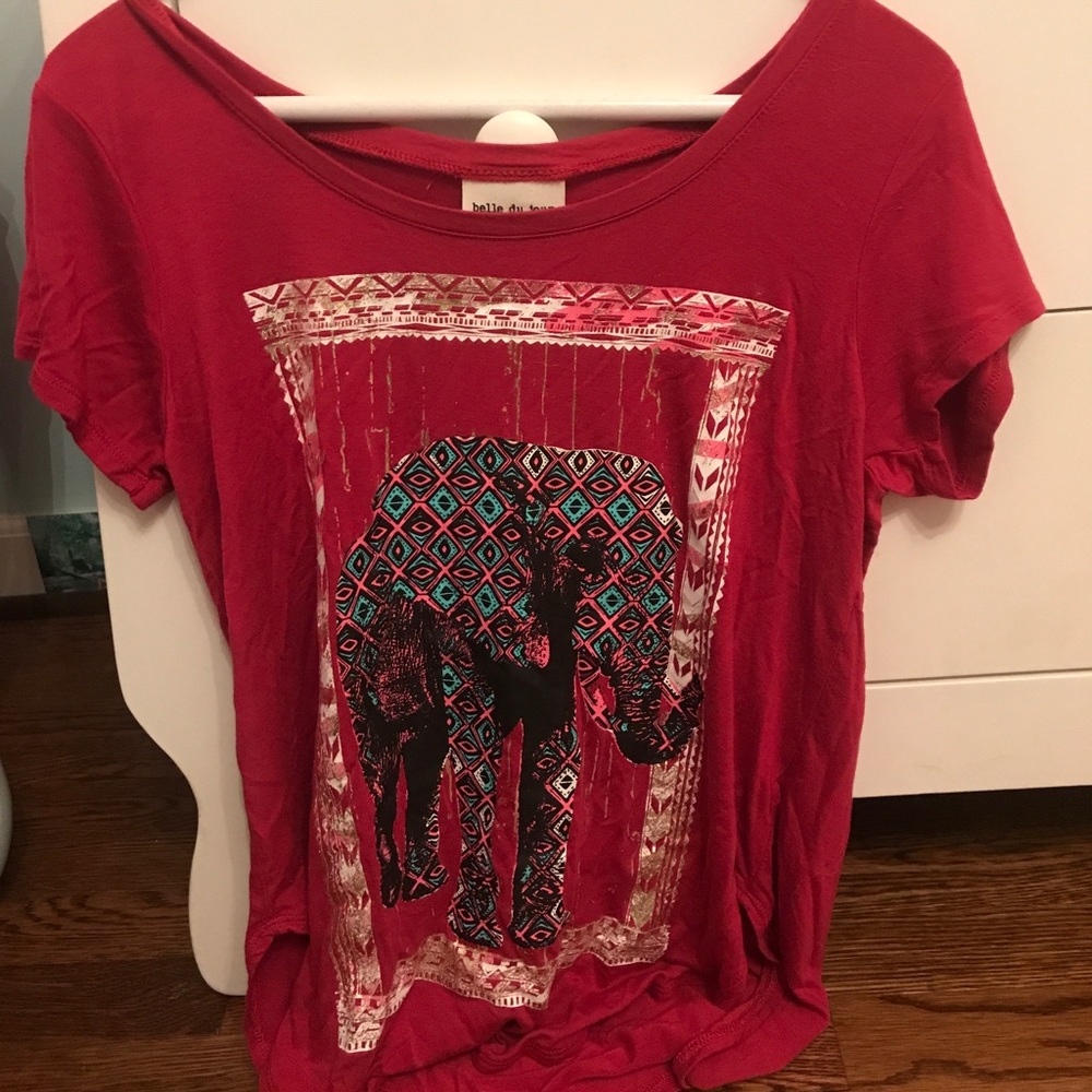 Belle du jour elephant shirt