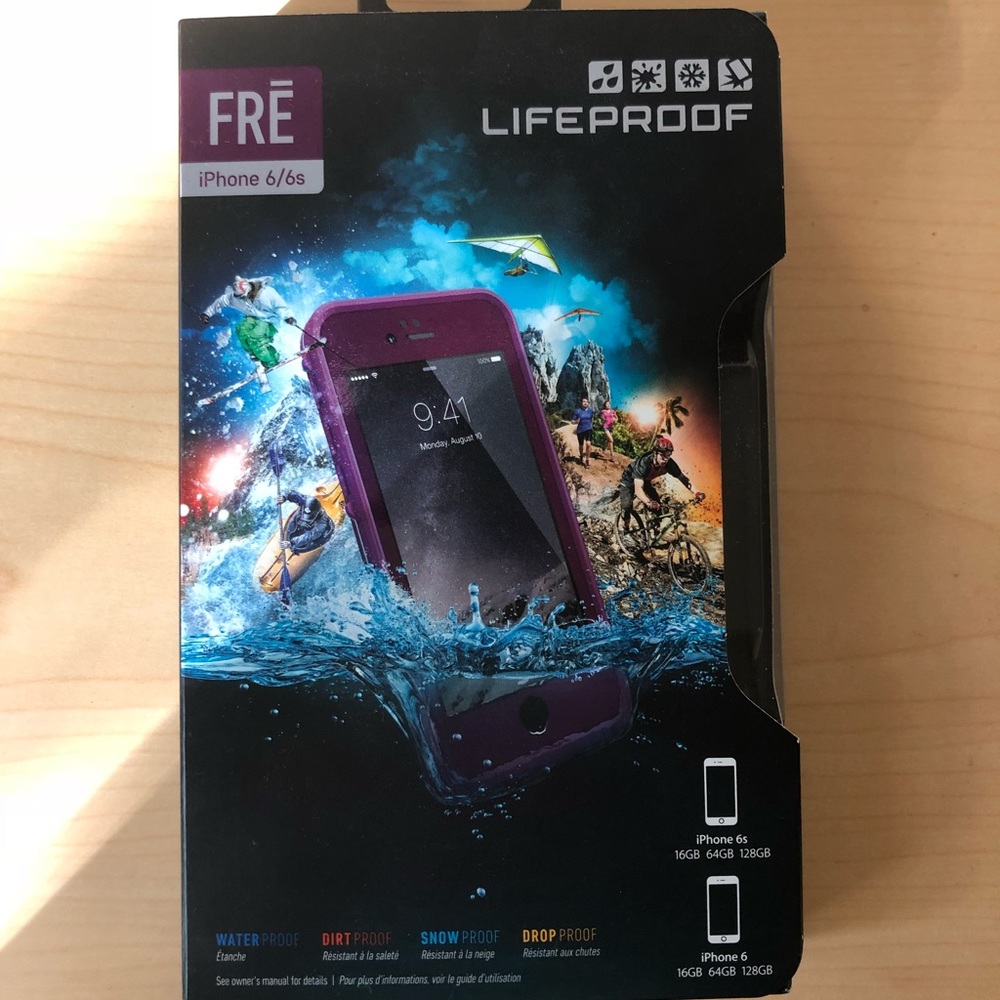 Lifeproof Fre iPhone 6/6s case with accessories