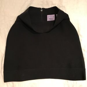 Herve Leger Black Bandage Skirt