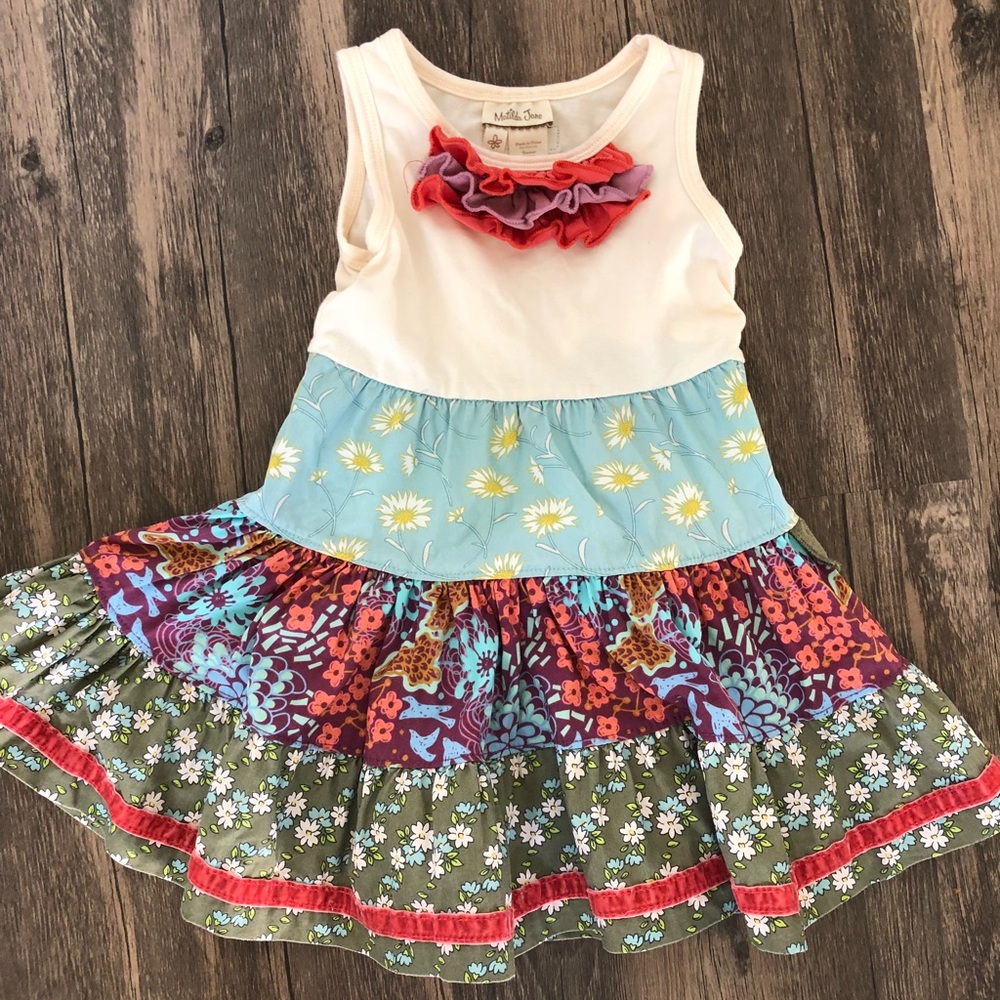 Matilda Jane Country Fields tiered tank dress