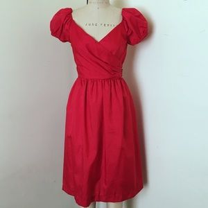 Vintage Red Sweetheart Dress Vintage Red Sweetheart Dress