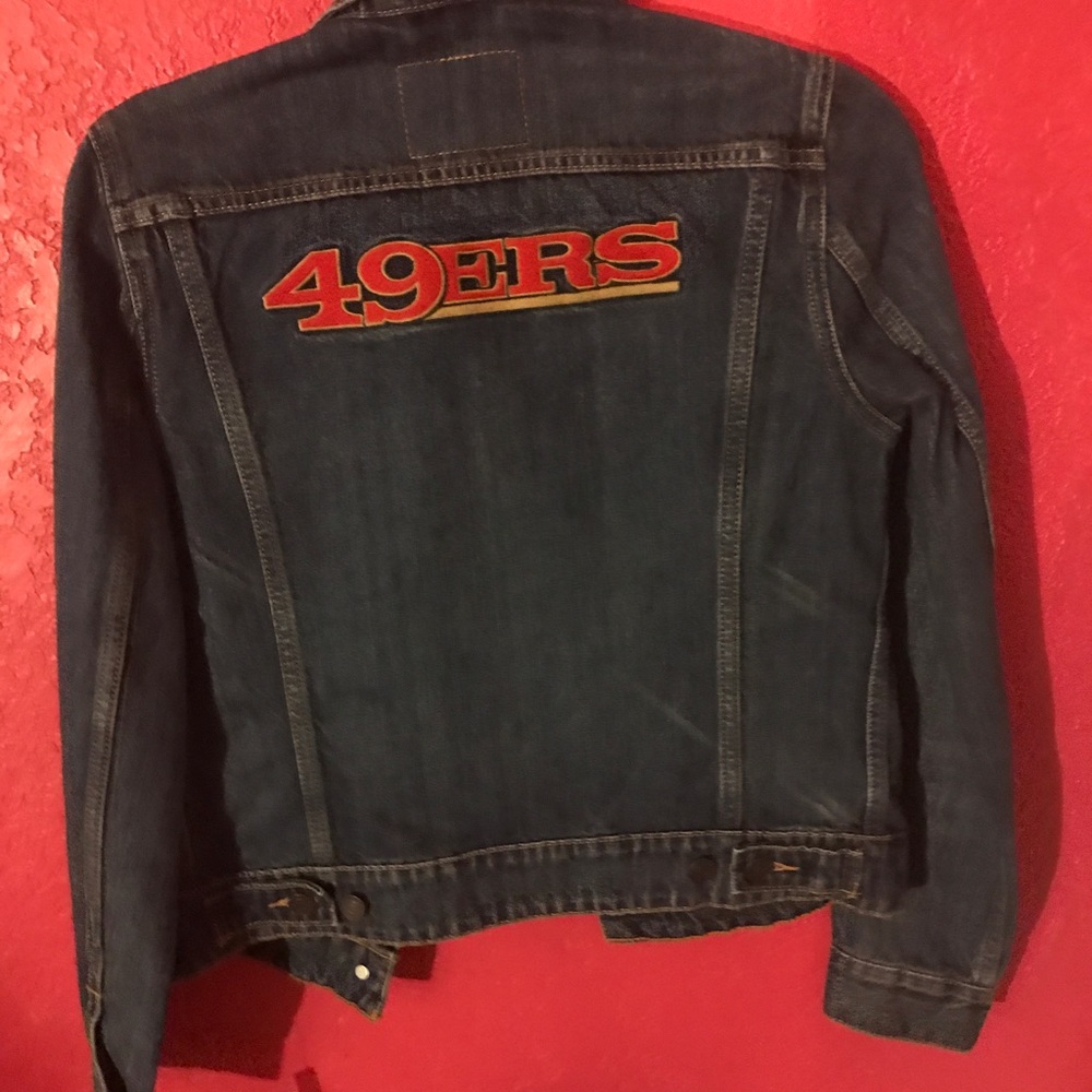 Levi Denim 49ers Jacket
