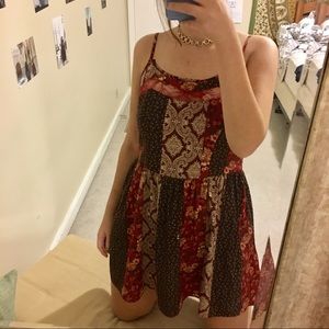 Patterned cute dress 👗