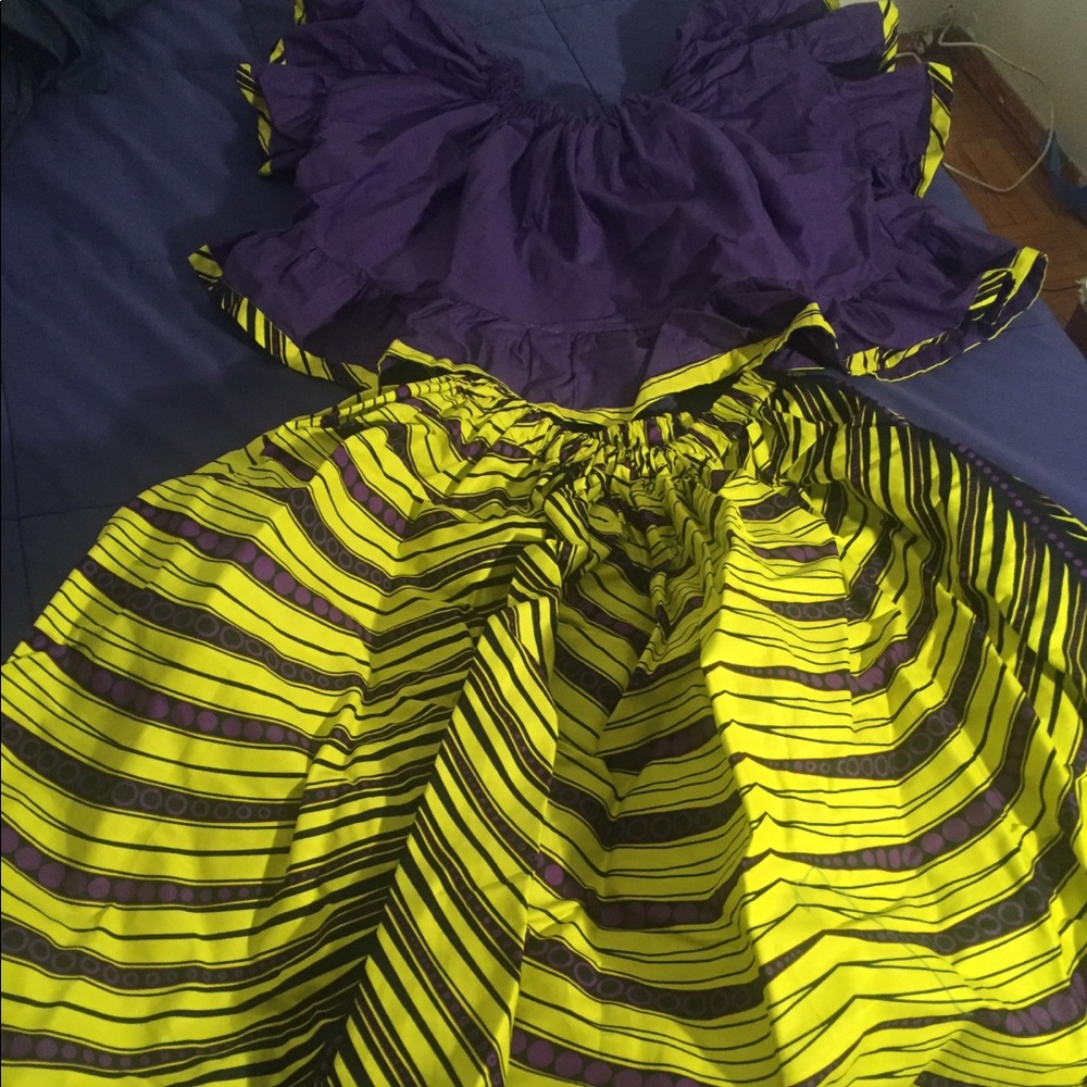 Top and skirt size 12