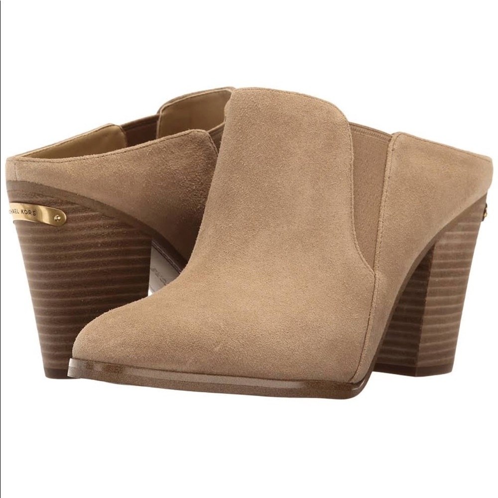 ✨Michael Kors Braden closed toe mule boots
