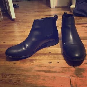 Franco Sarto black booties
