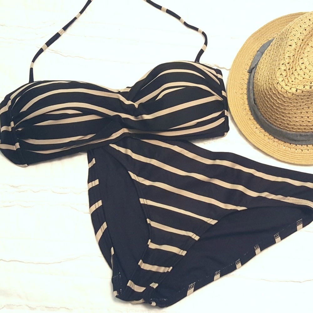 Striped Bandai bikini