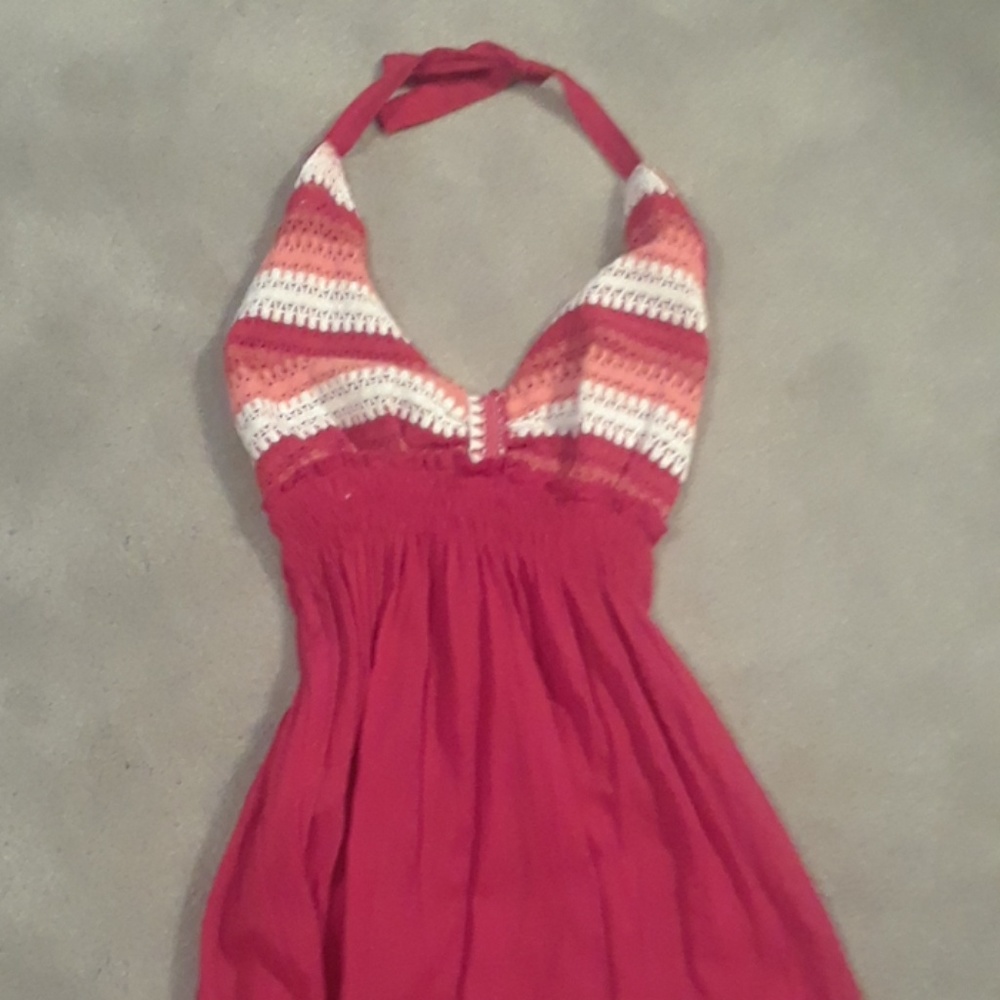 Red halter NWOT