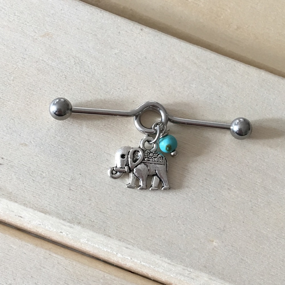 Turquoise Elephant Industrial Bar