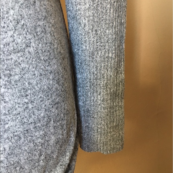 EUC Express Heathered gray sweater dress - Picture 5 of 5