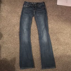 Rock & Roll Cowgirl Mid Rise size 27x36