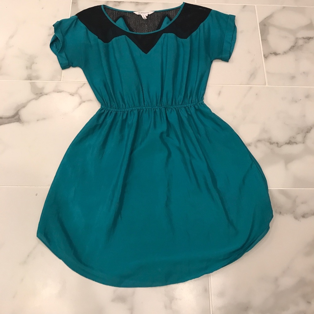 BCBGeneration- Teal mini dress
