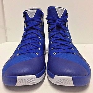 NIKE HYPERDUNK 2015 Men size 17 Blue Silver White