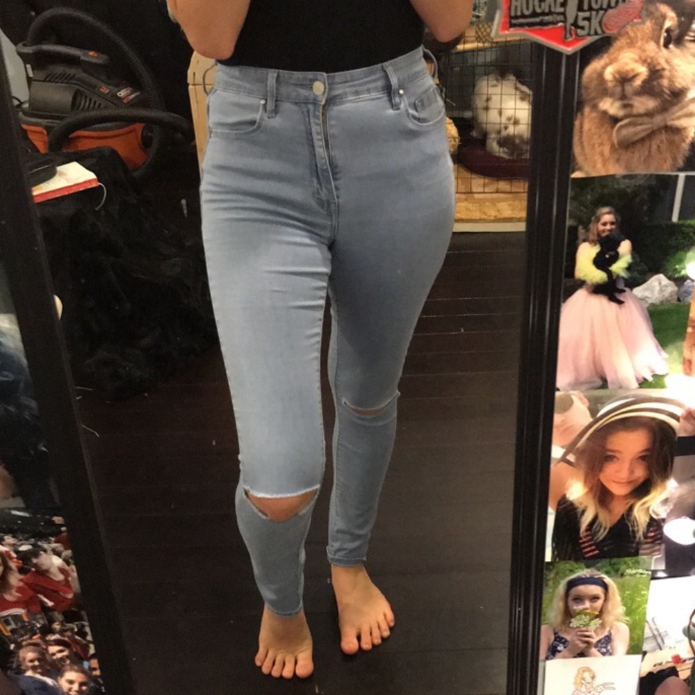 Bullhead Ripped alight Jeans