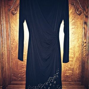Michael KORS Black dress with gold studs!!