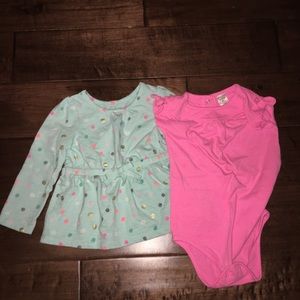 Bundle of 2 18 month tops