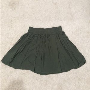 Olive skirt