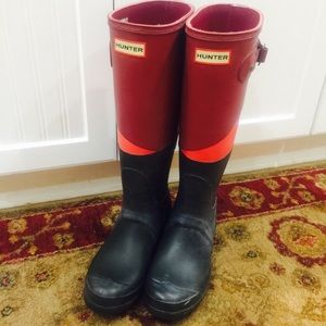 Hunter rain boots