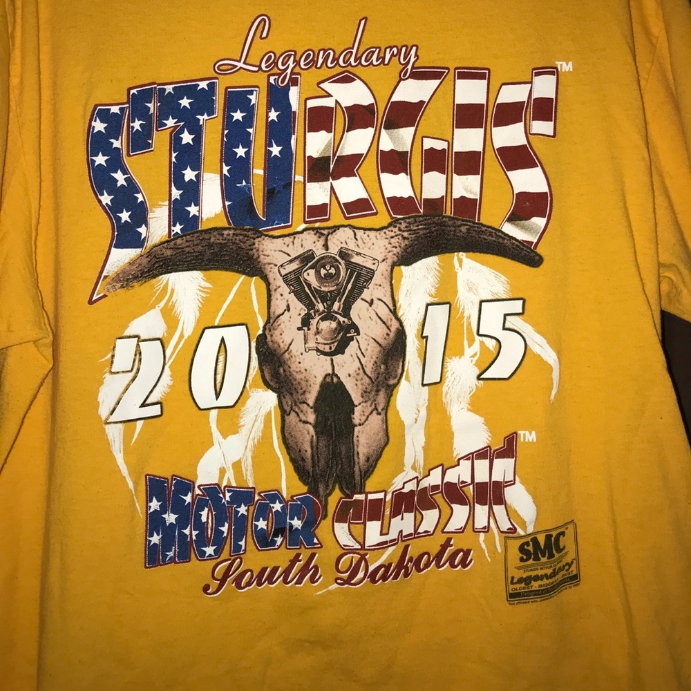Sturgis 2015 motor classic South Dakota shirt XL