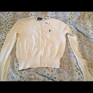 Polo by Ralph Lauren Cream Cardigan