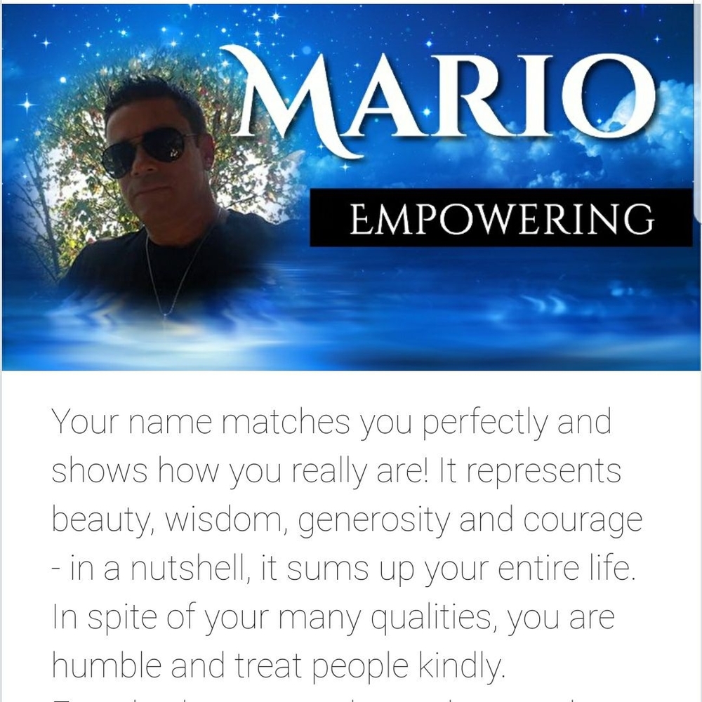 Meet your Posher, Mario