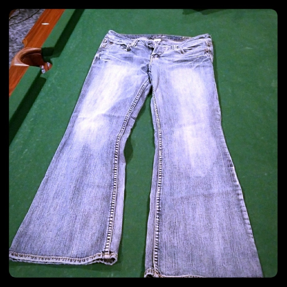Silver jeans