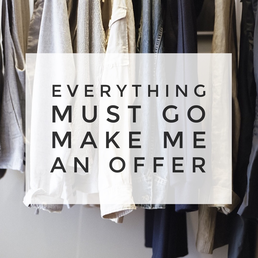 All reasonable offers will be considered!