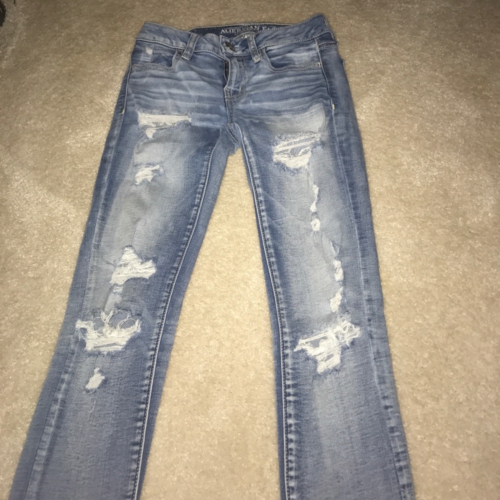 American Eagle Ripped Jeans