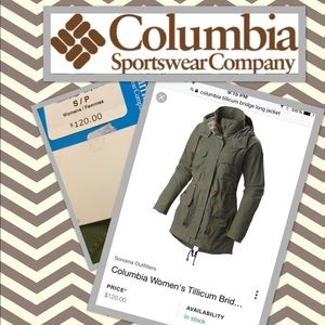 Columbia Waterproof Jacket ✂️✂️FINAL CUT✂️✂️