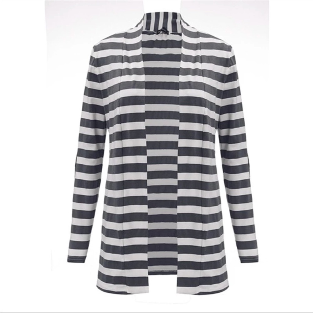 🍁Classic Striped Autumn Cardigan🍁 - Picture 3 of 5
