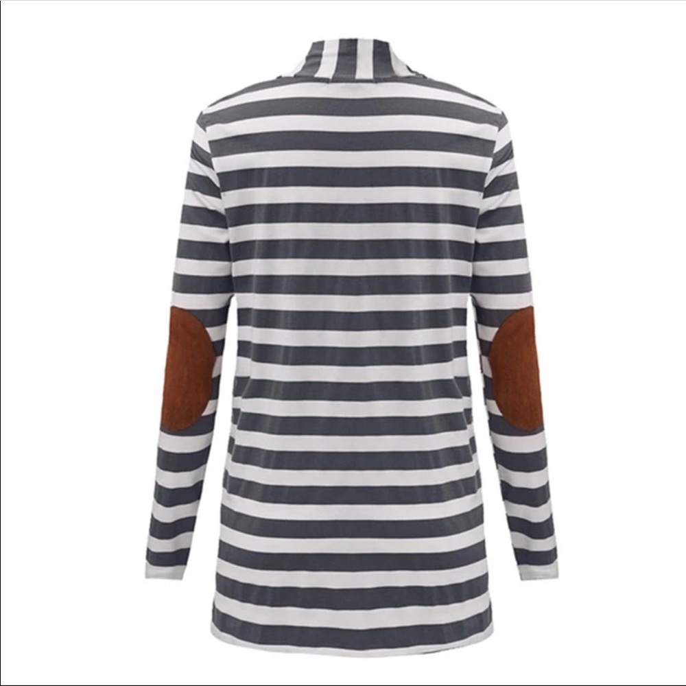 🍁Classic Striped Autumn Cardigan🍁 - Picture 4 of 5