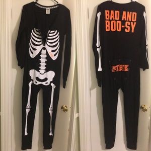Victoria Secret Skeleton Onesie