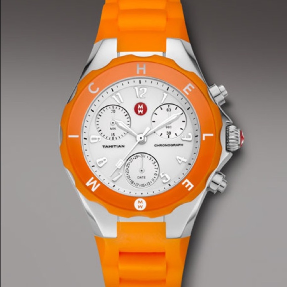 Authentic MICHELE Tahitian Jelly Bean Watch