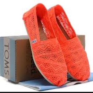Toms Crochet Flats