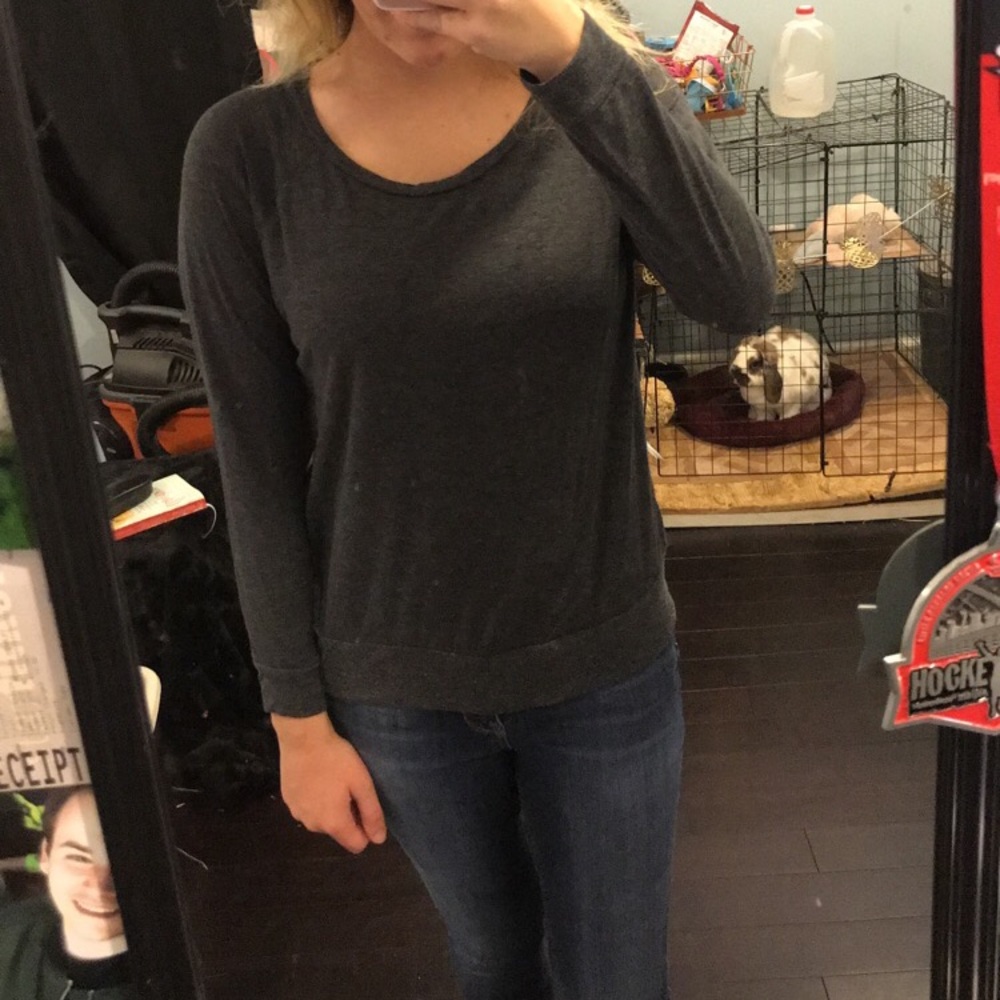 Gray Light Sweater/Shirt