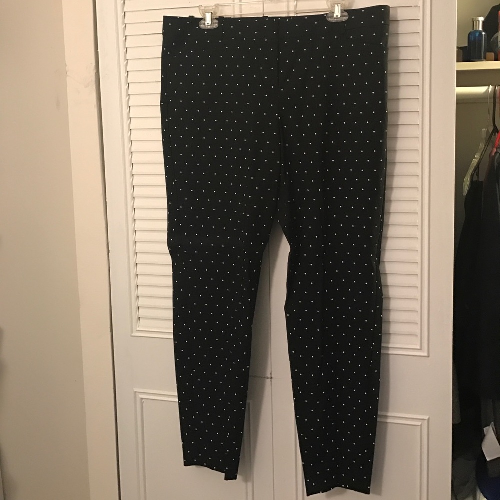 Polka Dot Dress Pants