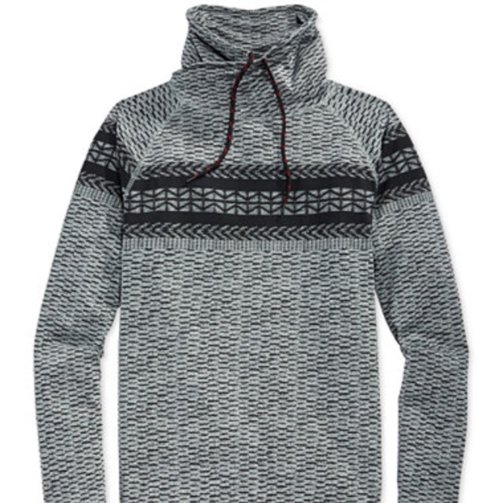 FOUND: Fair Isle Fake Out Sweater by American Rag