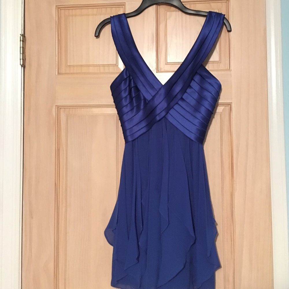 Royal Blue Flirty Party Dress