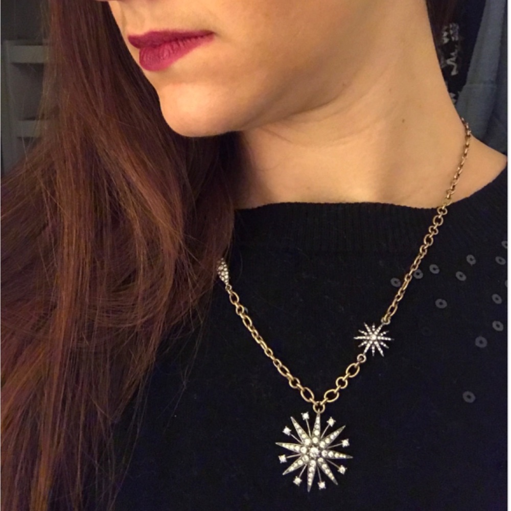 Starburst statement Necklace - Picture 4 of 6