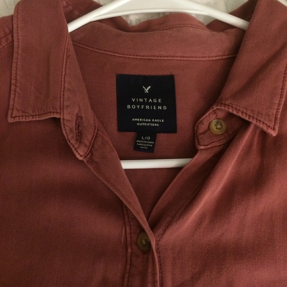 American Eagle large button up