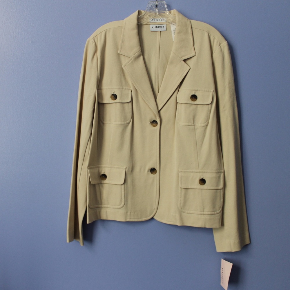NWT Villager Stretch Blazer