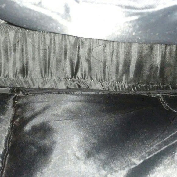 Black cloth tote with banana fibre siding - Picture 3 of 3