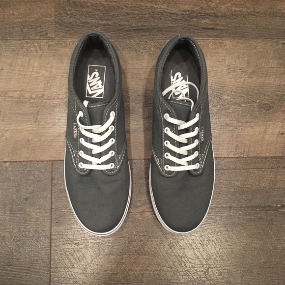 Vans Shoes - Like NEW! Vans Grey Sneakers Size 8
