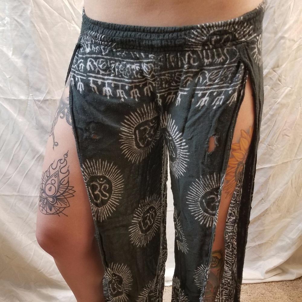 Grey Ohm Flow Pants