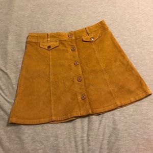 Urban outfitters cord skirt size 6 Urban outfitters cord skirt size 6